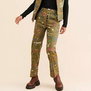 Free People Villagallo Apres Ski Pants 0